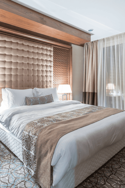 Draps de lit pour hôtel